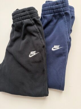 Nike Kids' Fleece Joggers - Black and Navy